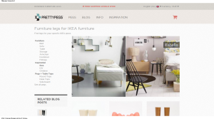 Furniture legs for IKEA furniture - Prettypegs